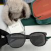 GUCCI - Polarized Sunglasses 2025 Spring New Arrival Trendy Fashion Round Frame Polarized Sunglasses High-Quality Comfortable Wear Influencer Style Sunglasses for Women HD Polarized UV Protection TR Frame Model: G37721