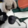GUCCI - Polarized Sunglasses 2025 Spring New Arrival Trendy Fashion Round Frame Polarized Sunglasses High-Quality Comfortable Wear Influencer Style Sunglasses for Women HD Polarized UV Protection TR Frame Model: G37721