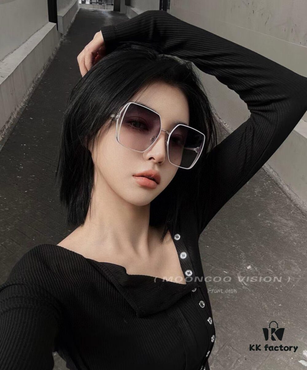 GUCCI 2025 Spring New Arrival Trendy Fashion Square Polarized Sunglasses High-Quality Comfortable Wear Influencer Style Women's HD Polarized Sunglasses 🕶️ High-Quality TR Frame Model: G9638