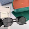 GUCCI GG Round Frame Sunglasses, Perfect Quality, Unique Design, Unisex Style for All Face Shapes, Fashionable and Versatile, Couples' Sunglasses