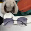 GUCCI Nylon Polarized Round Frame Sunglasses