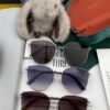 GUCCI Nylon Polarized Round Frame Sunglasses
