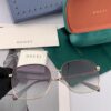 GUCCI Nylon Polarized Round Frame Sunglasses