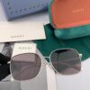GUCCI Nylon Polarized Round Frame Sunglasses