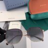 GUCCI Nylon Polarized Round Frame Sunglasses