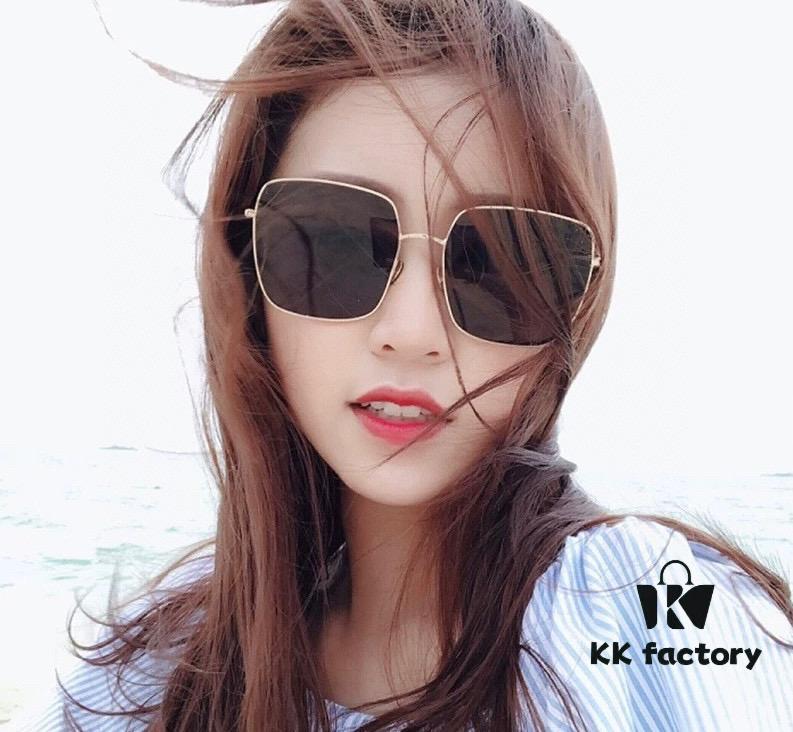 GUCCI Nylon Polarized Round Frame Sunglasses