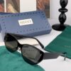 GUCCI New Nylon Polarized Sunglasses, Stylish Square Frame Unisex Sun Glasses for Couples, Comfortable Fit Trendy Influencer Fashion Shades, Flattering on All Face Sizes
