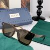 GUCCI New Nylon Polarized Sunglasses, Stylish Square Frame Unisex Sun Glasses, Comfortable Fit Fashion Trendy Shades, Flattering on All Face Shapes