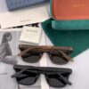 GUCCI New Nylon Polarized Sunglasses, Stylish Square Frame Unisex Sun Glasses, Comfortable Fit Fashion Trendy Shades, Flattering on All Face Shapes