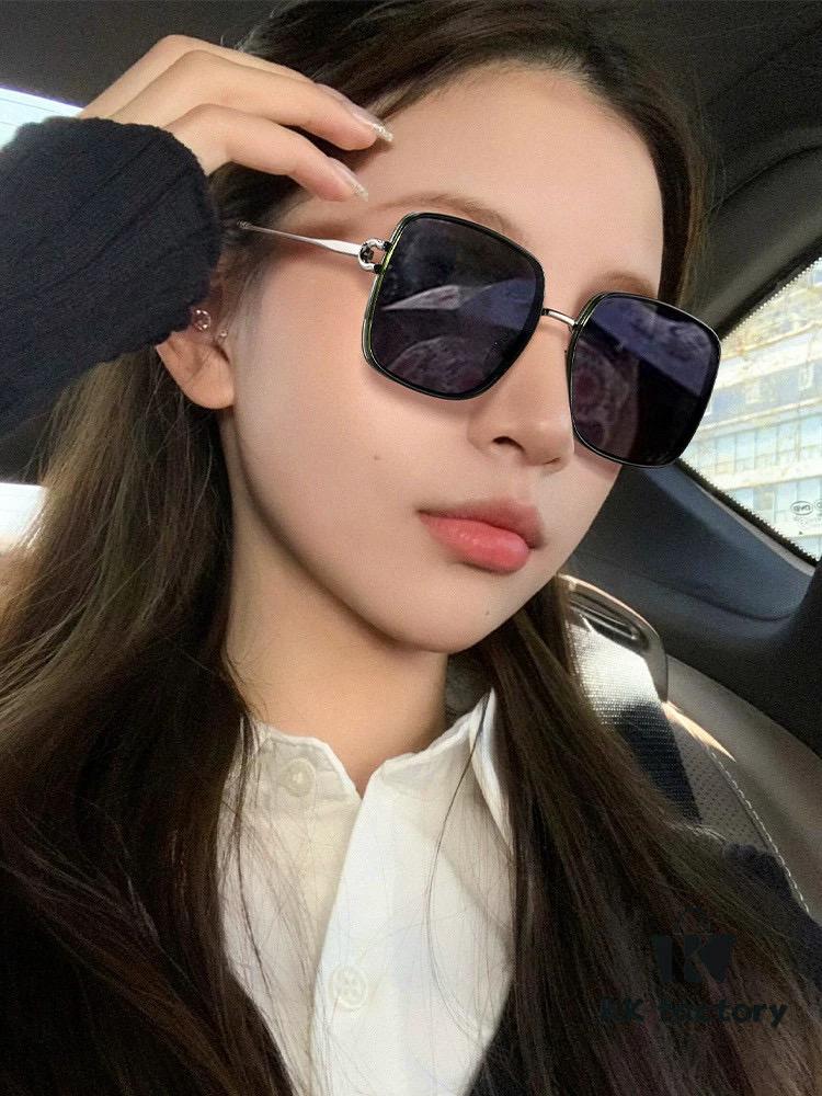 Nylon Polarized Series GUCCI Sunglasses Round Frame Design Unisex Style Polarized Lenses UV Protection Model: G4634
