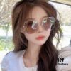 GUCCI - Gucci Italian Import 2025 Fashion Luxury Decorative Sunglasses, Nylon HD Sunglasses, Celebrity Poster Style, Ultra-High Complexity Craftsmanship, Strong 3D Texture