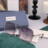 GUCCI - Gucci Italian Import 2025 Fashion Luxury Decorative Sunglasses, Nylon HD Sunglasses, Celebrity Poster Style, Ultra-High Complexity Craftsmanship, Strong 3D Texture