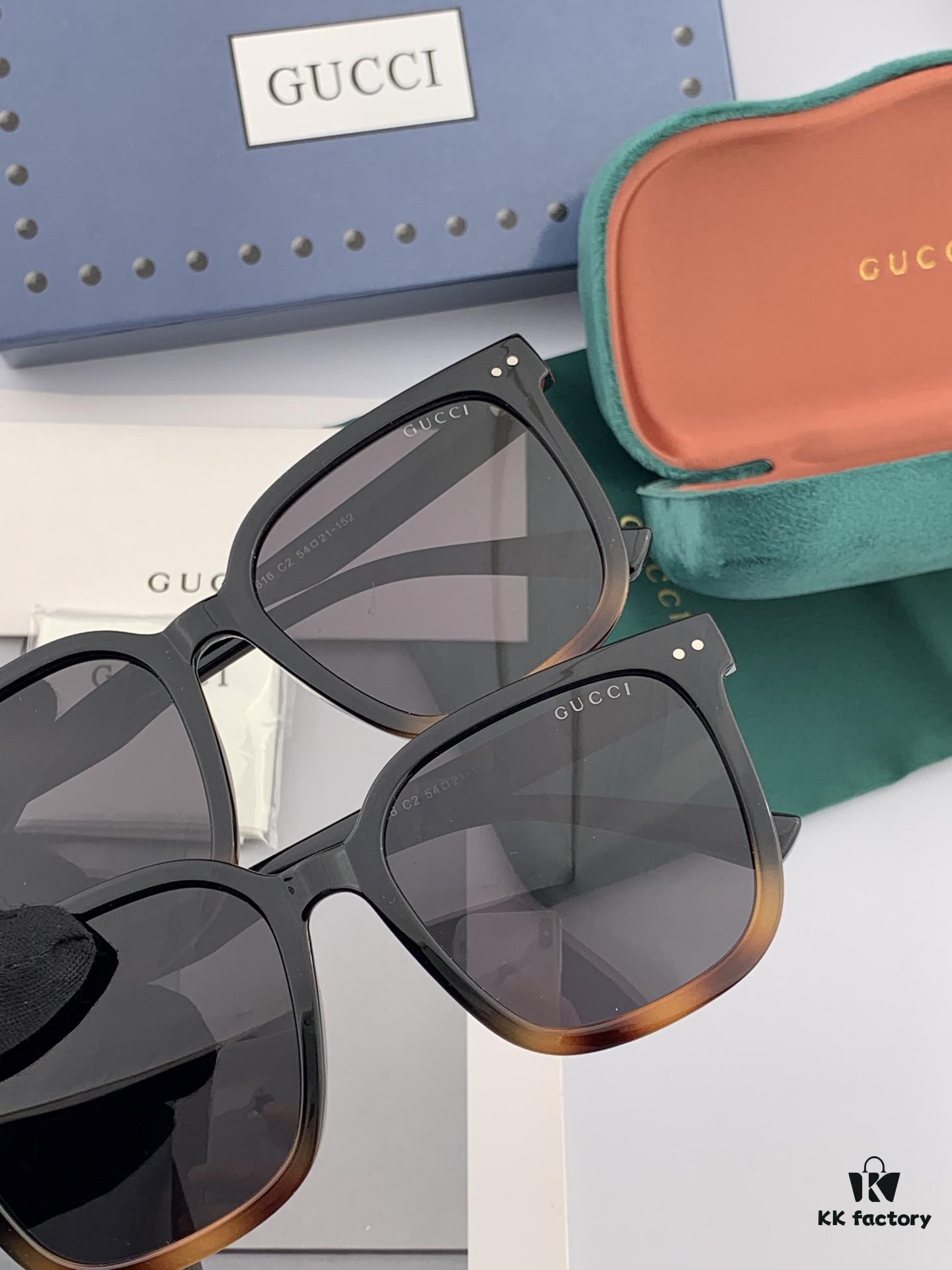 2025 New Arrival! Women's HD Thickened Polarized Gucci-Style Sunglasses, High-Quality TR Frame, Fashionable Driving Glasses, World Renowned Luxury Brand Style, Model G661