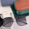 GUCCI 2025 Spring New Arrival Latest Rectangular Sunglasses, Influencers' Favorite, Full of Charm with Playful and Sweet Style, Excellent Fit, Premium Metal Finish