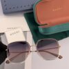 GUCCI 2025 Spring New Arrival Latest Rectangular Sunglasses, Influencers' Favorite, Full of Charm with Playful and Sweet Style, Excellent Fit, Premium Metal Finish