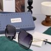 GUCCI 2025 Spring New Arrival Latest Rectangular Sunglasses, Influencers' Favorite, Full of Charm with Playful and Sweet Style, Excellent Fit, Premium Metal Finish