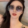 GUCCI - Gucci Imported from Italy 🇮🇹 2025 Fashion Luxury Decorative Sunglasses, Nylon Polarized High-Definition Sunglasses, Celebrity Poster Style, Ultra-Complex Craftsmanship, Strong 3D Texture