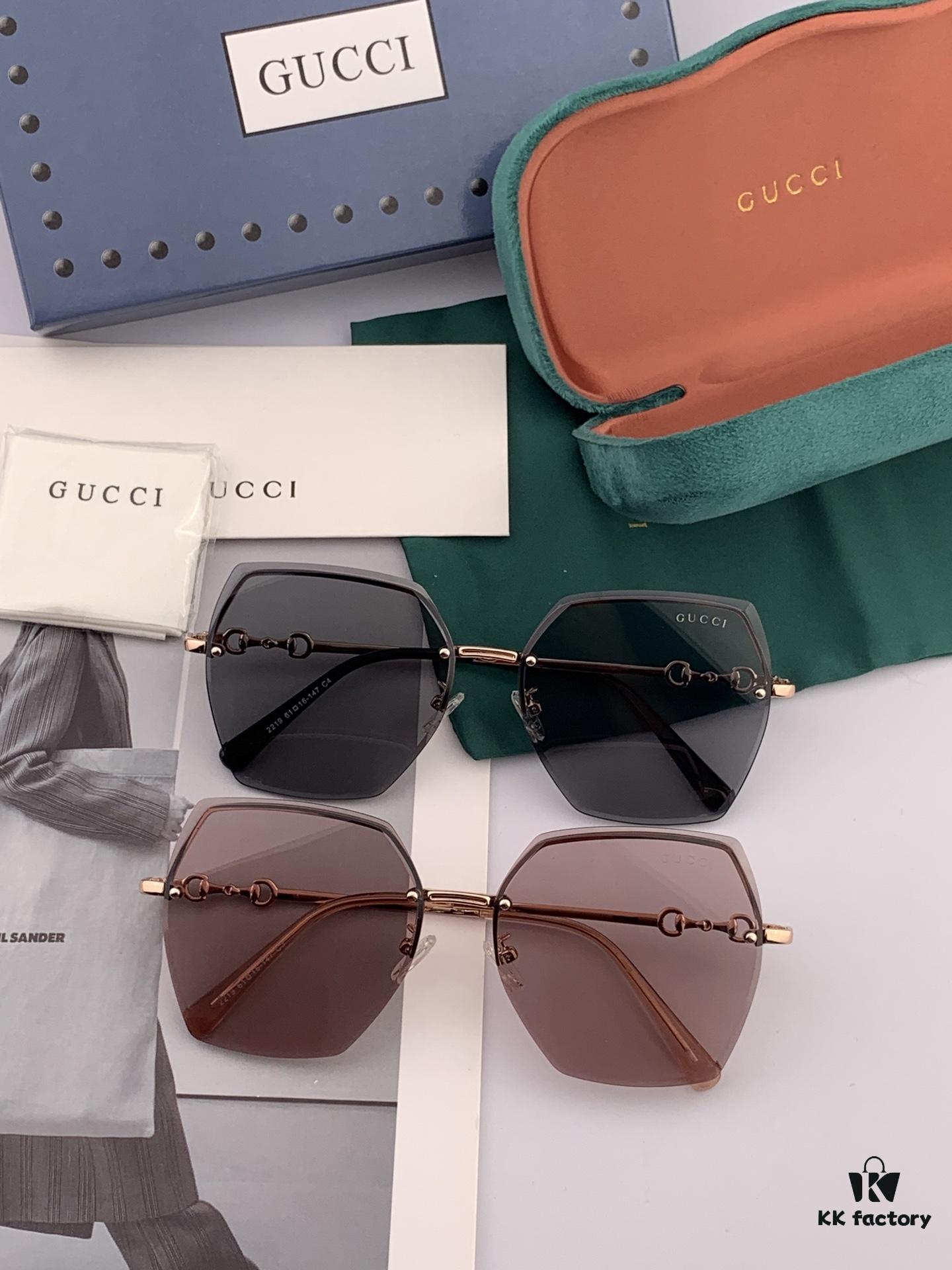GUCCI - Italian Imported 2025 Fashion Luxury Decorative Sunglasses, Nylon Polarized HD Sunglasses, Celebrity Poster Style, High-Complexity Craftsmanship, Strong 3D Texture
