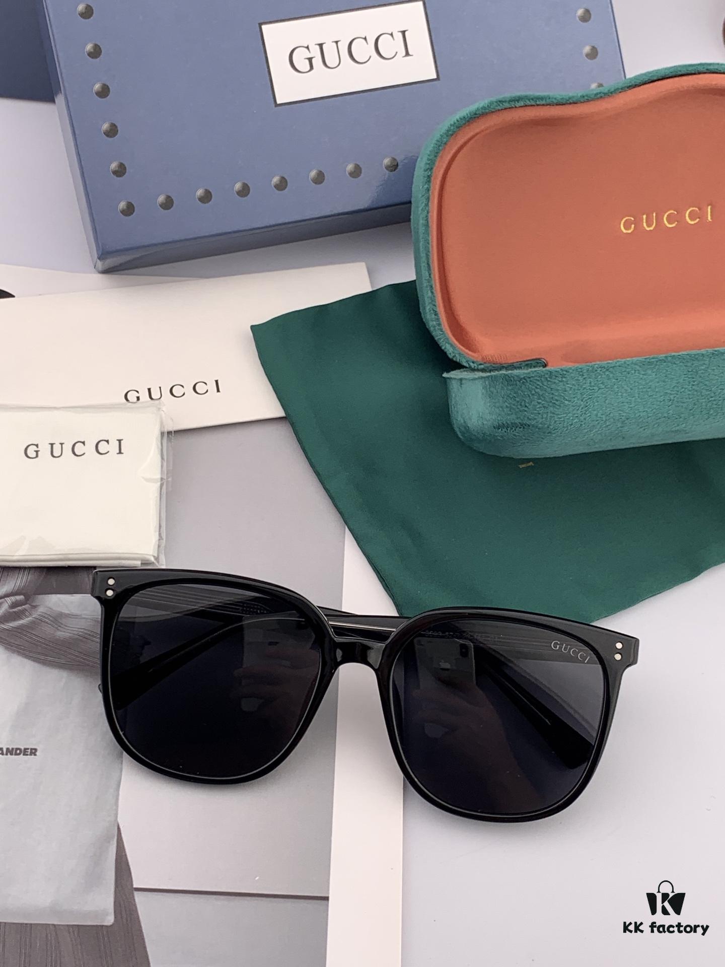 GUCCI GG Round Frame Sunglasses, G3369 Model, Perfect Quality, Unique Design, Unisex Style for Men and Women, Fashionable and Versatile, Featured at Fashion Week