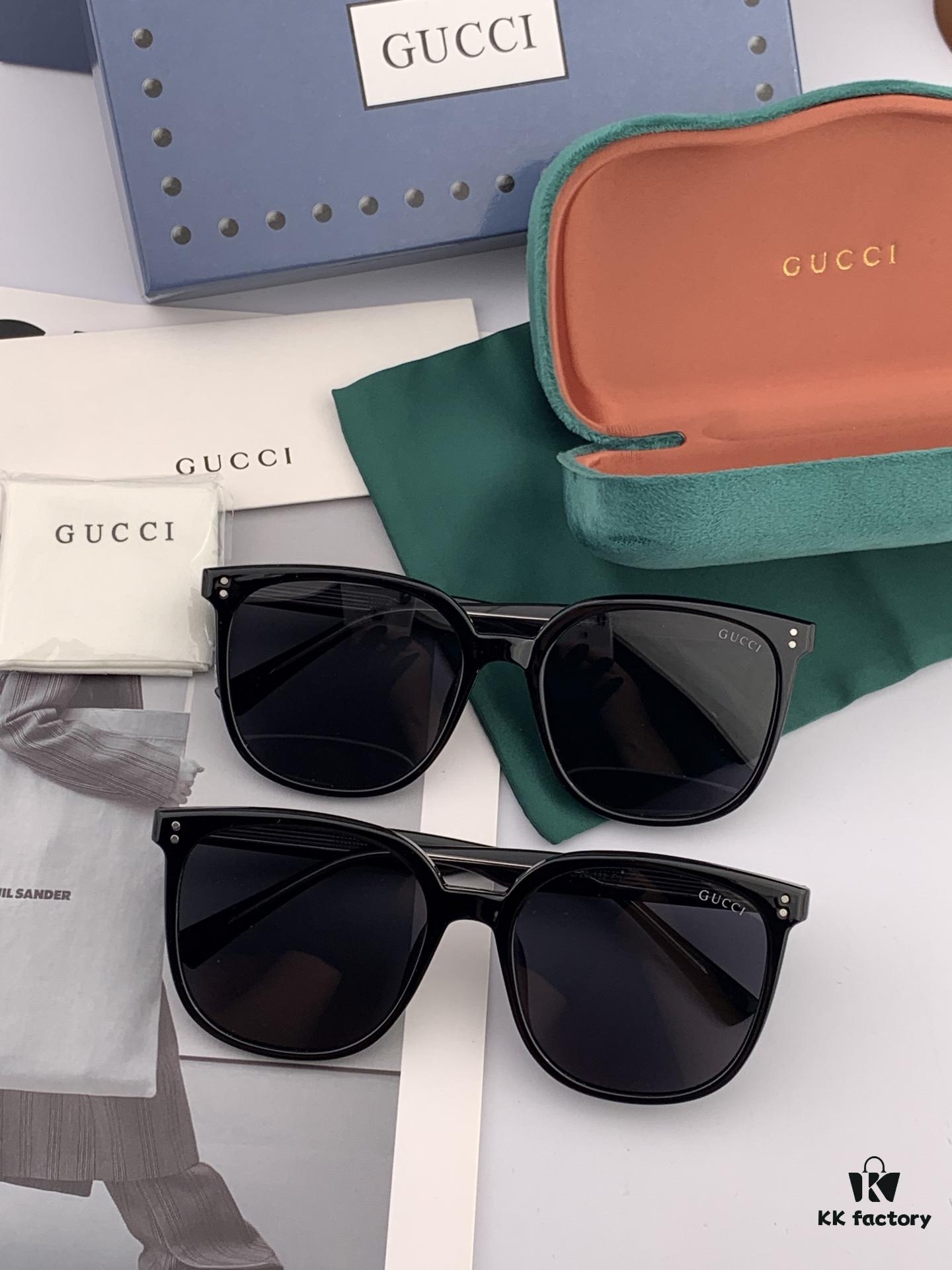GUCCI GG Round Frame Sunglasses, G3369 Model, Perfect Quality, Unique Design, Unisex Style for Men and Women, Fashionable and Versatile, Featured at Fashion Week