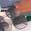 Polarized Series Sunglasses Original GUCCI Influencer Super Hot-Selling Blue Classic Luxury Global Fashion Round Frame Sunglasses Top Quality Luxury Logo Authentic Acetate Material Model: G2377