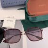 Gucci Classic Square Frame Sunglasses, Flattering on All Face Shapes, Polarized Nylon Lenses for UV Protection, Model: G2935