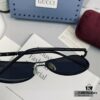 GUCCI Italy - Polarized Sunglasses with Polylite Lens, Lightweight Stainless Steel Frame, UV400 Protection, Stylish Driving Sunglasses Model 58317