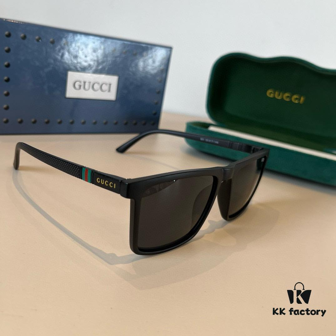 Gucci New Arrival Sunglasses, Polarized Unisex Shades with Bola Lenses, Stylish and Flattering for All Face Shapes