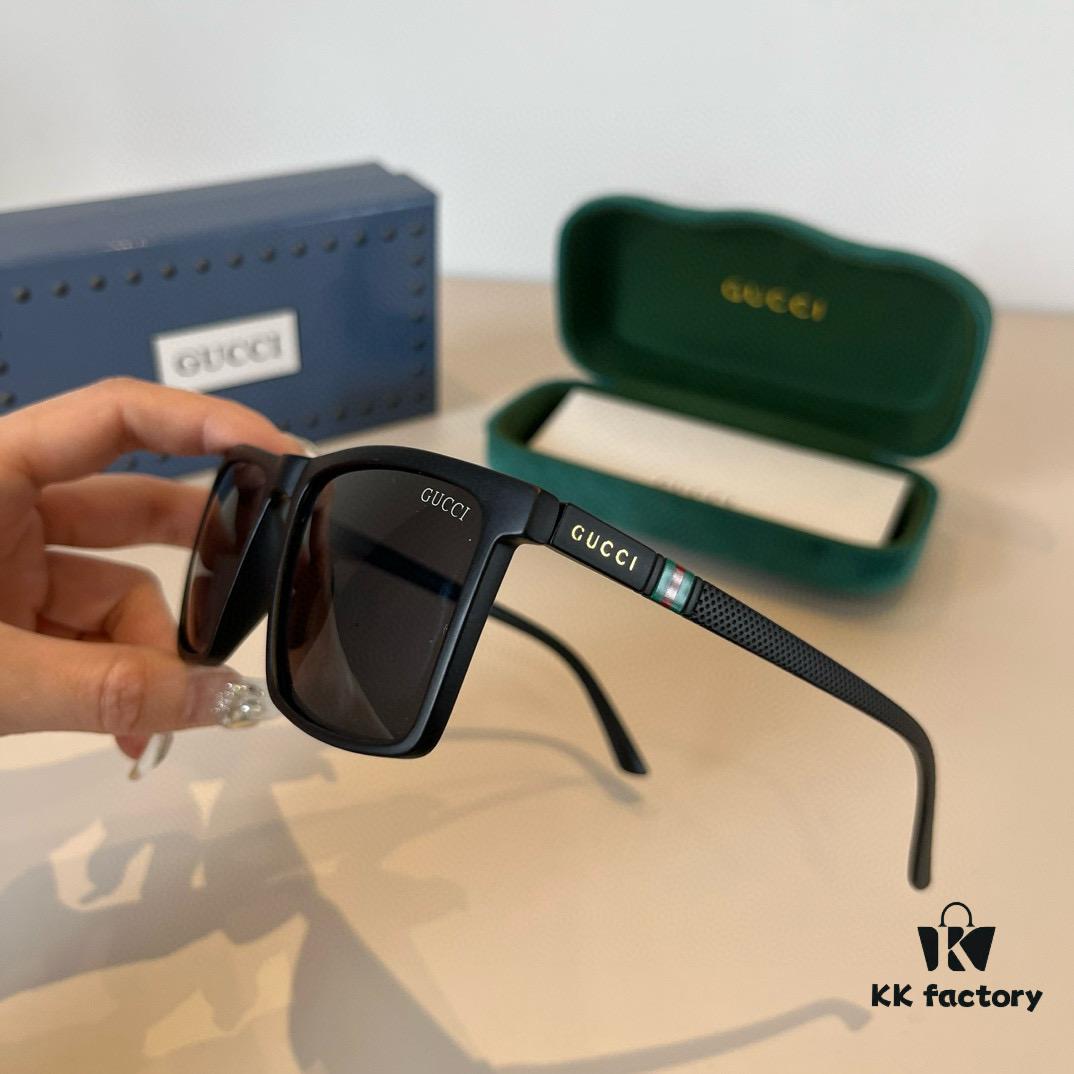 Gucci New Arrival Sunglasses, Polarized Unisex Shades with Bola Lenses, Stylish and Flattering for All Face Shapes