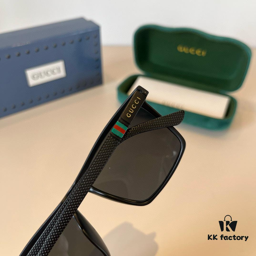 Gucci New Arrival Sunglasses, Polarized Unisex Shades with Bola Lenses, Stylish and Flattering for All Face Shapes