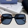 Gucci New Large-Frame Sunglasses for Women, Slimming Fashionable UV-Protective Square Sunglasses, Street-Style Vacation Eyewear