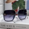 Gucci New Large-Frame Sunglasses for Women, Slimming Fashionable UV-Protective Square Sunglasses, Street Snap and Vacation Eyewear