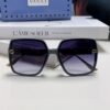 Gucci New Large-Frame Sunglasses for Women, Slimming Fashionable UV-Protective Square Sunglasses, Street Snap and Vacation Eyewear