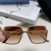 Gucci New Large-Frame Sunglasses for Women, Slimming Fashionable UV-Protection Square Sunglasses, Streetwear Style Vacation Eyewear