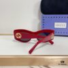 135 GUCCI GG1843S Cruise 25 Sunglasses, Cat-Eye Frame with Interlocking G Detail, Size 53-20-140