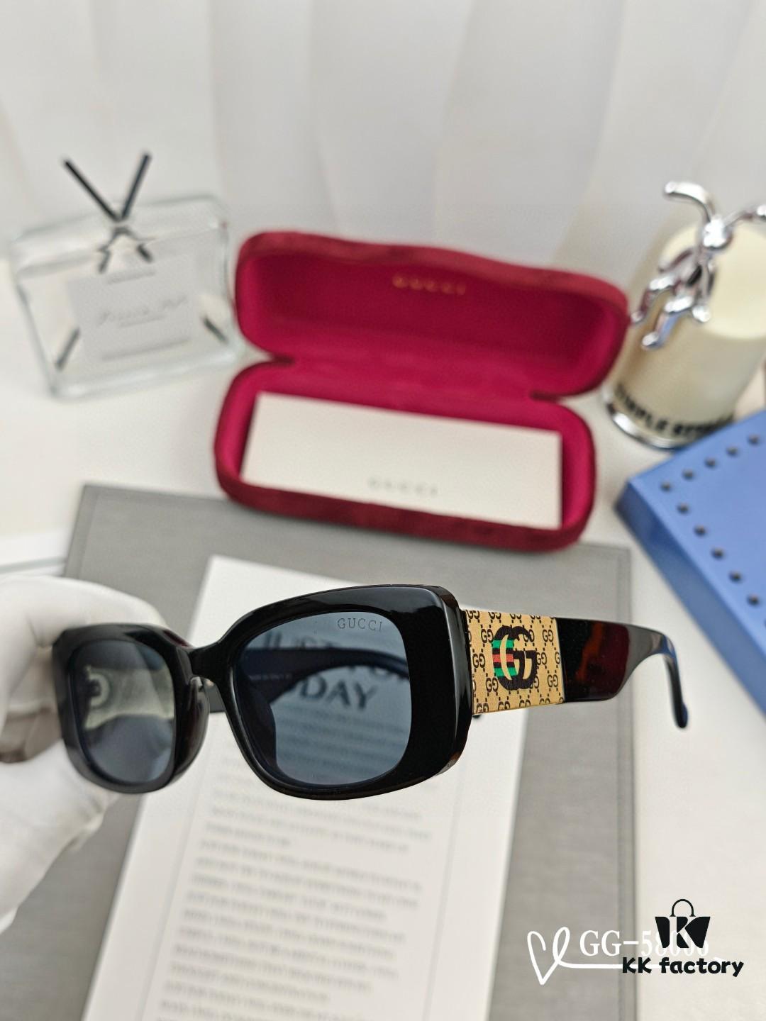 GUCCI Italy - Polarized TR Lightweight Sunglasses with High-Definition Resin Lenses, Model 58006, Size 57-16-148