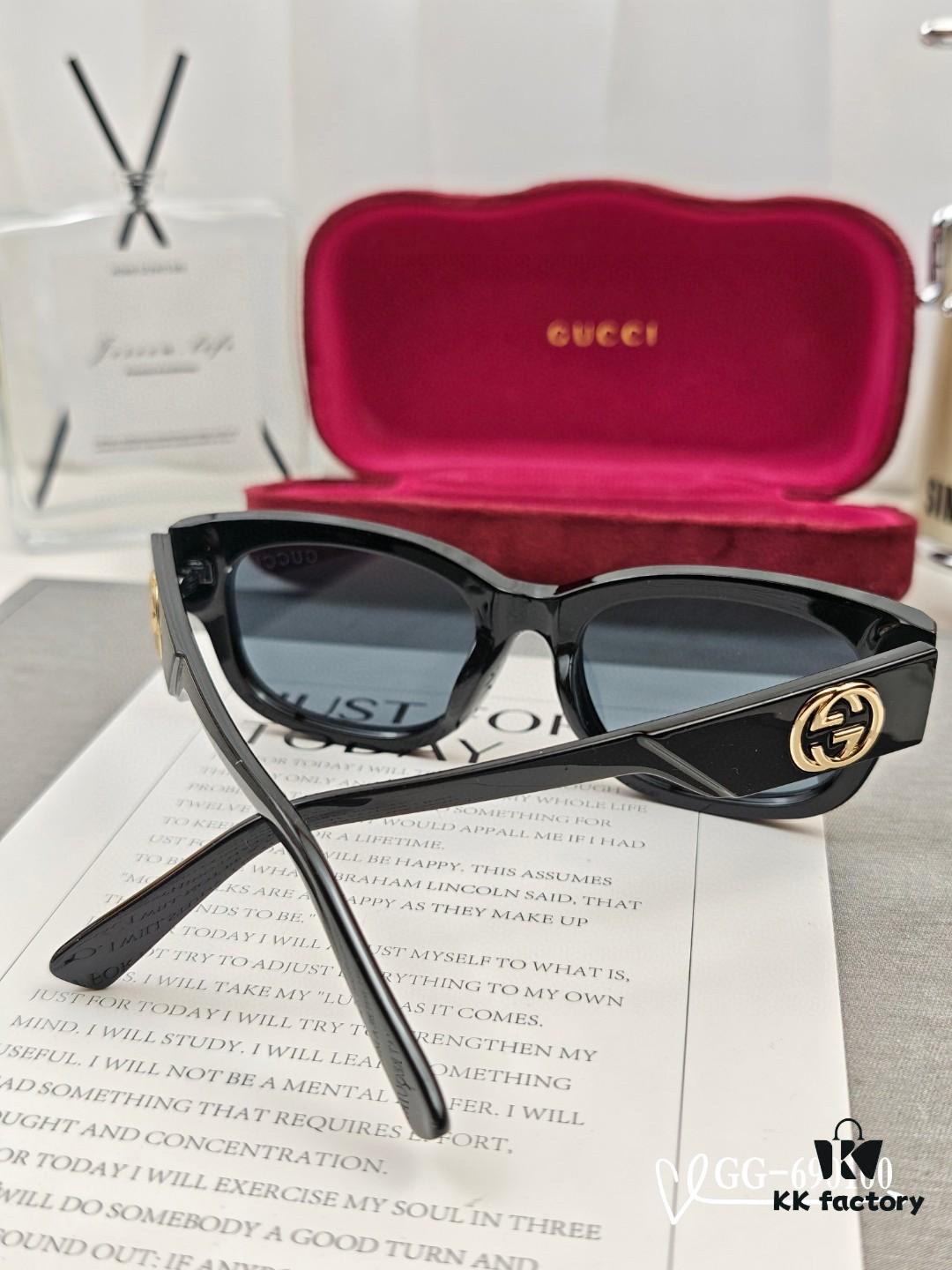 GUCCI Italy - Polarized TR Lightweight Sunglasses with High-Definition Resin Lenses, Model 69100, Size 57-16-148