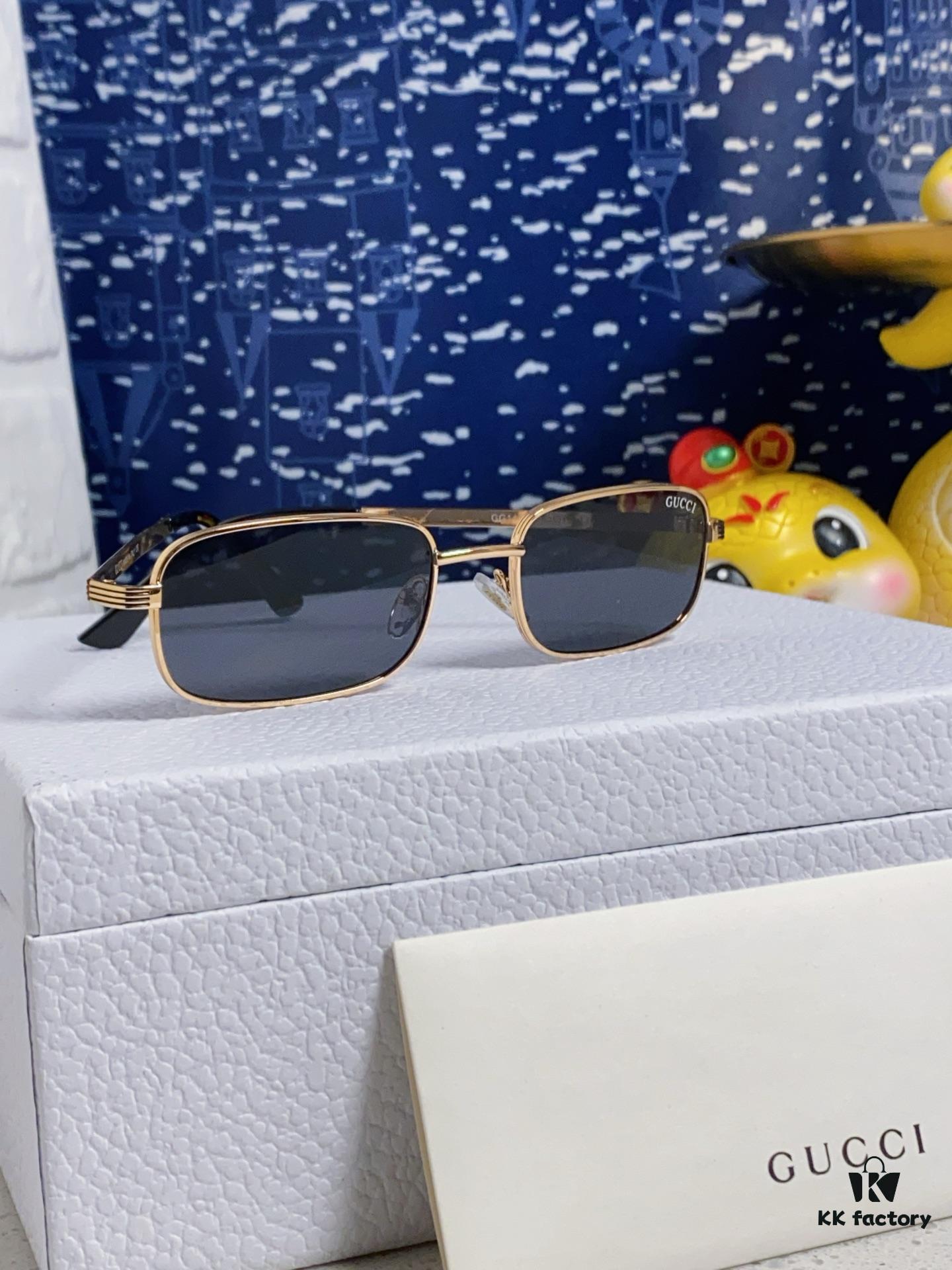 Gucci 2025 New Unisex Cat-Eye Sunglasses, Stylish Plastic and Metal Fashion Shades, GG1457S