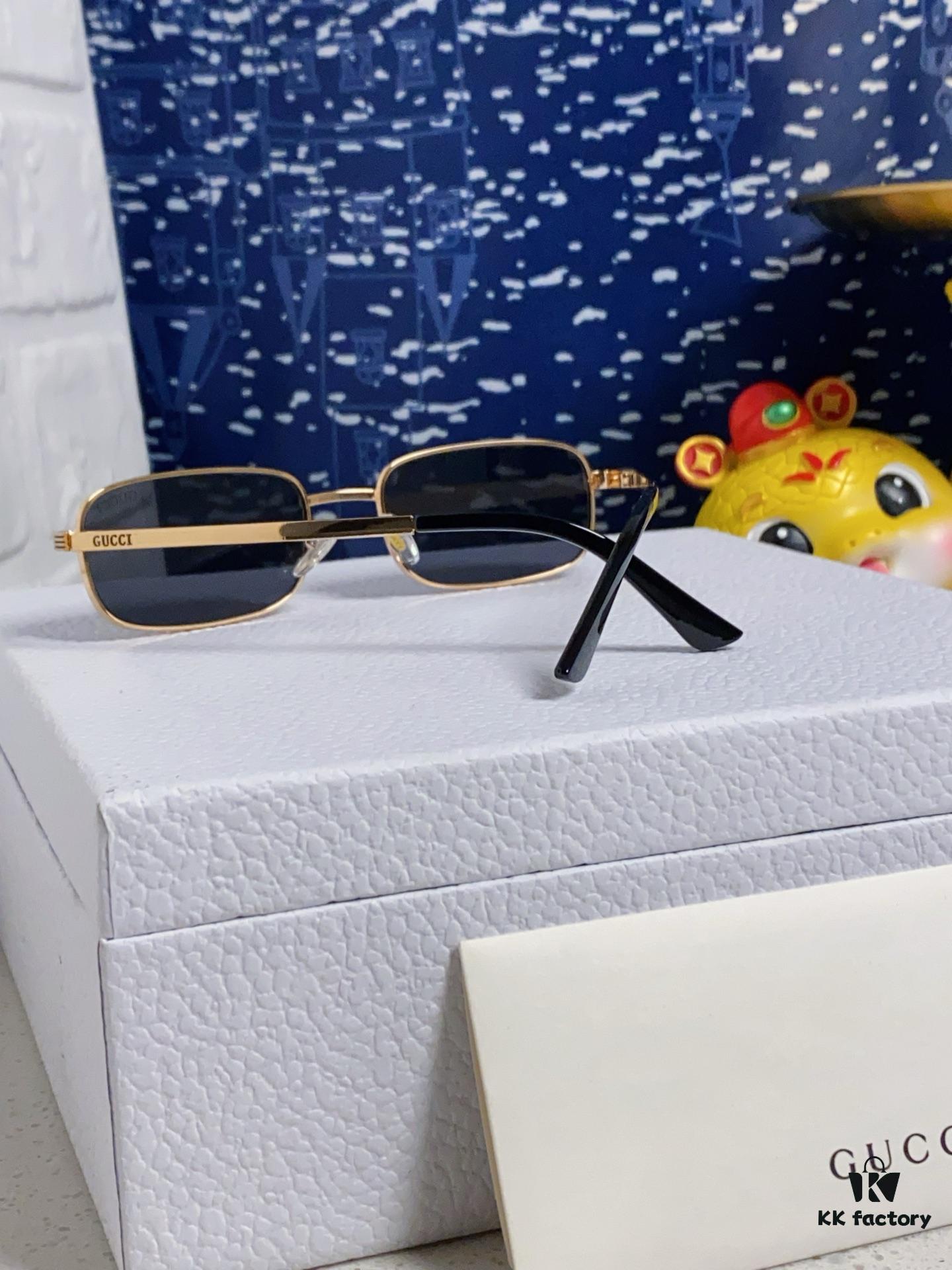 Gucci 2025 New Unisex Cat-Eye Sunglasses, Stylish Plastic and Metal Fashion Shades, GG1457S