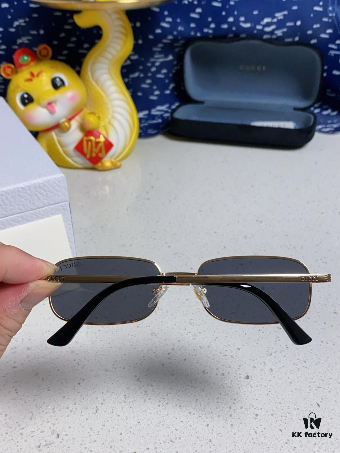 Gucci 2025 New Unisex Cat-Eye Sunglasses, Stylish Plastic and Metal Fashion Shades, GG1457S