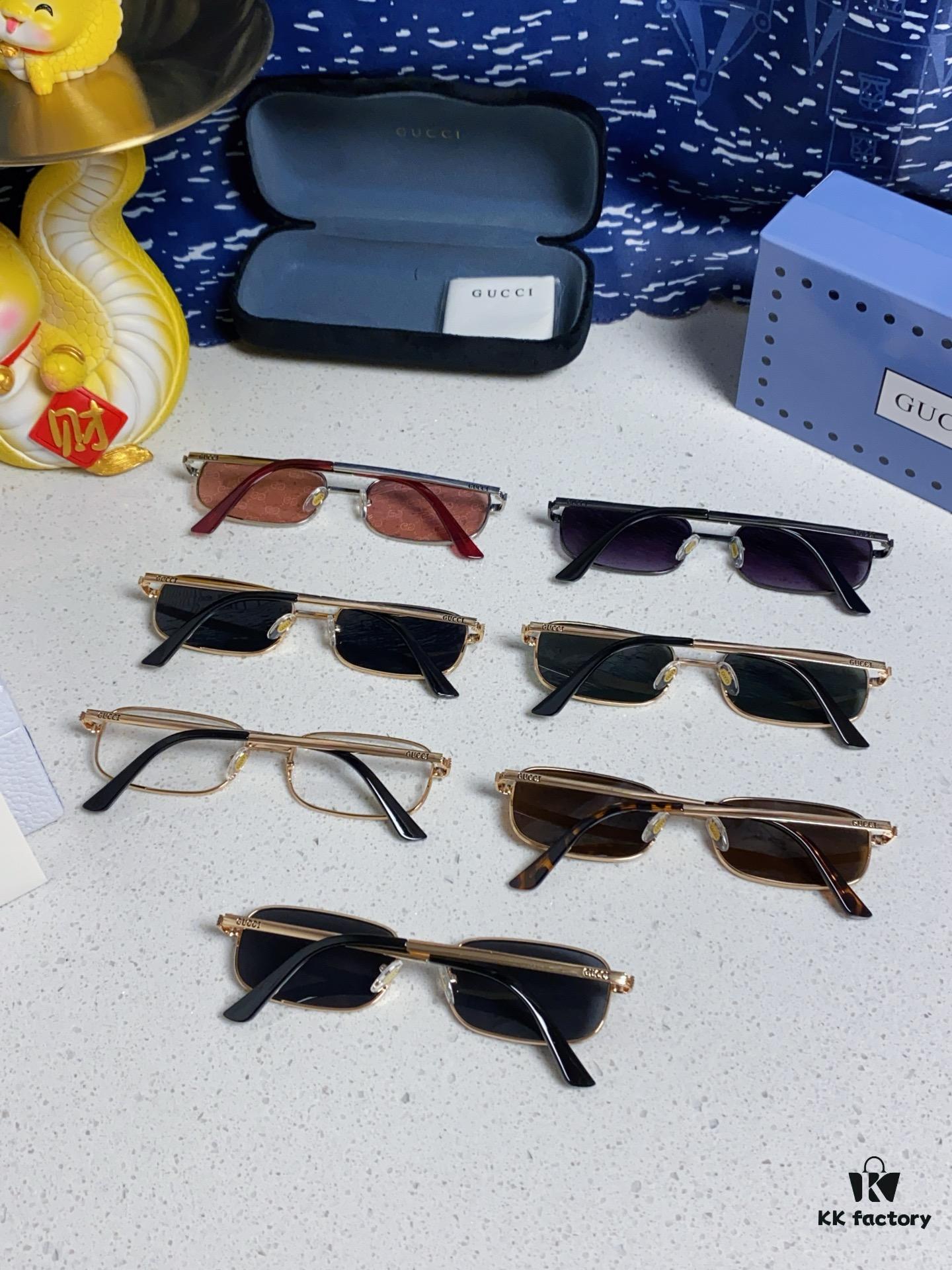 Gucci 2025 New Unisex Cat-Eye Sunglasses, Stylish Plastic and Metal Fashion Shades, GG1457S