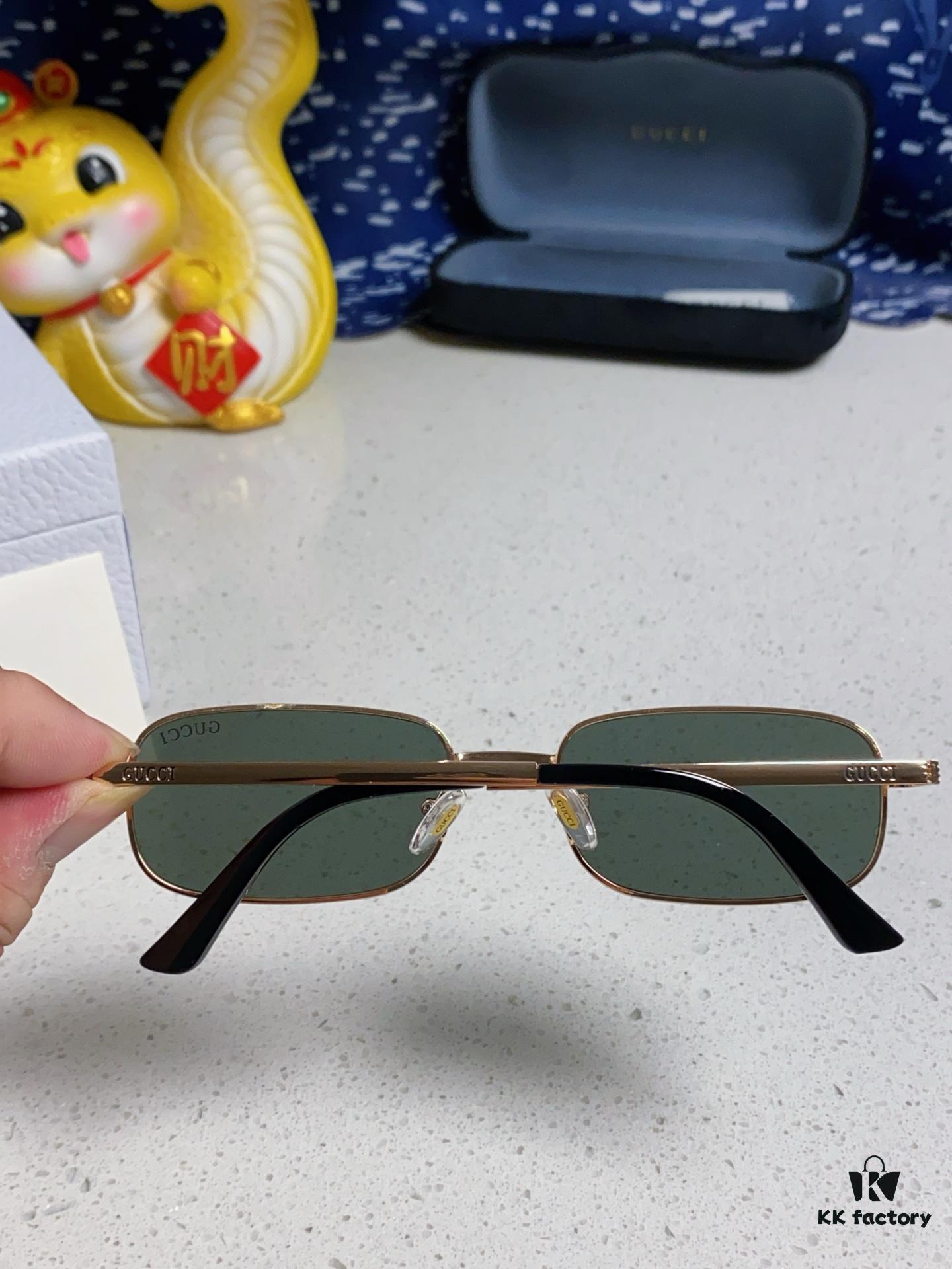 Gucci 2025 New Unisex Cat-Eye Sunglasses, Stylish Plastic and Metal Fashion Sunglasses GG1457S