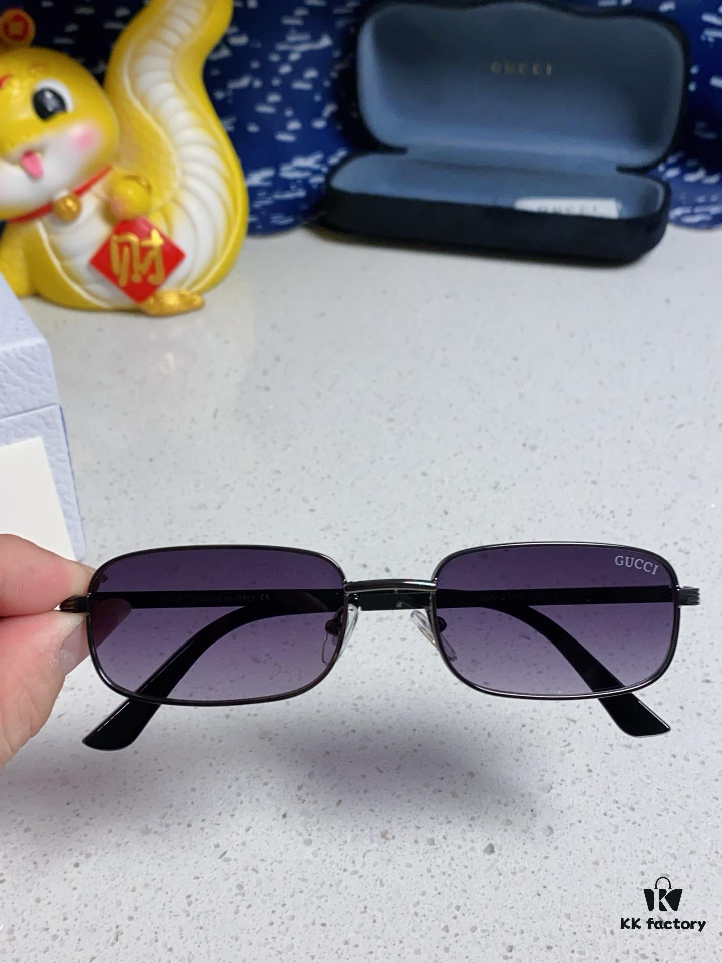 Gucci 2025 New Unisex Cat-Eye Sunglasses, Stylish Plastic and Metal Fashion Sunglasses GG1457S