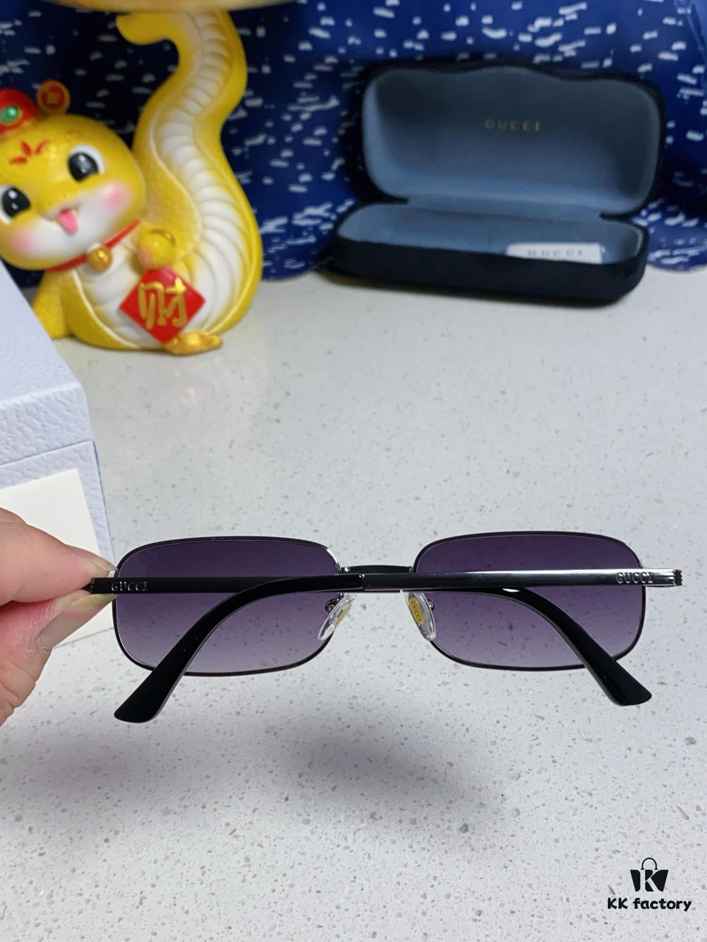 Gucci 2025 New Unisex Cat-Eye Sunglasses, Stylish Plastic and Metal Fashion Sunglasses GG1457S