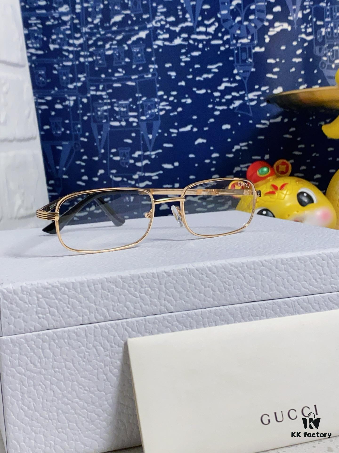 Gucci 2025 New Unisex Cat-Eye Sunglasses, Stylish Plastic and Metal Fashion Sunglasses GG1457S