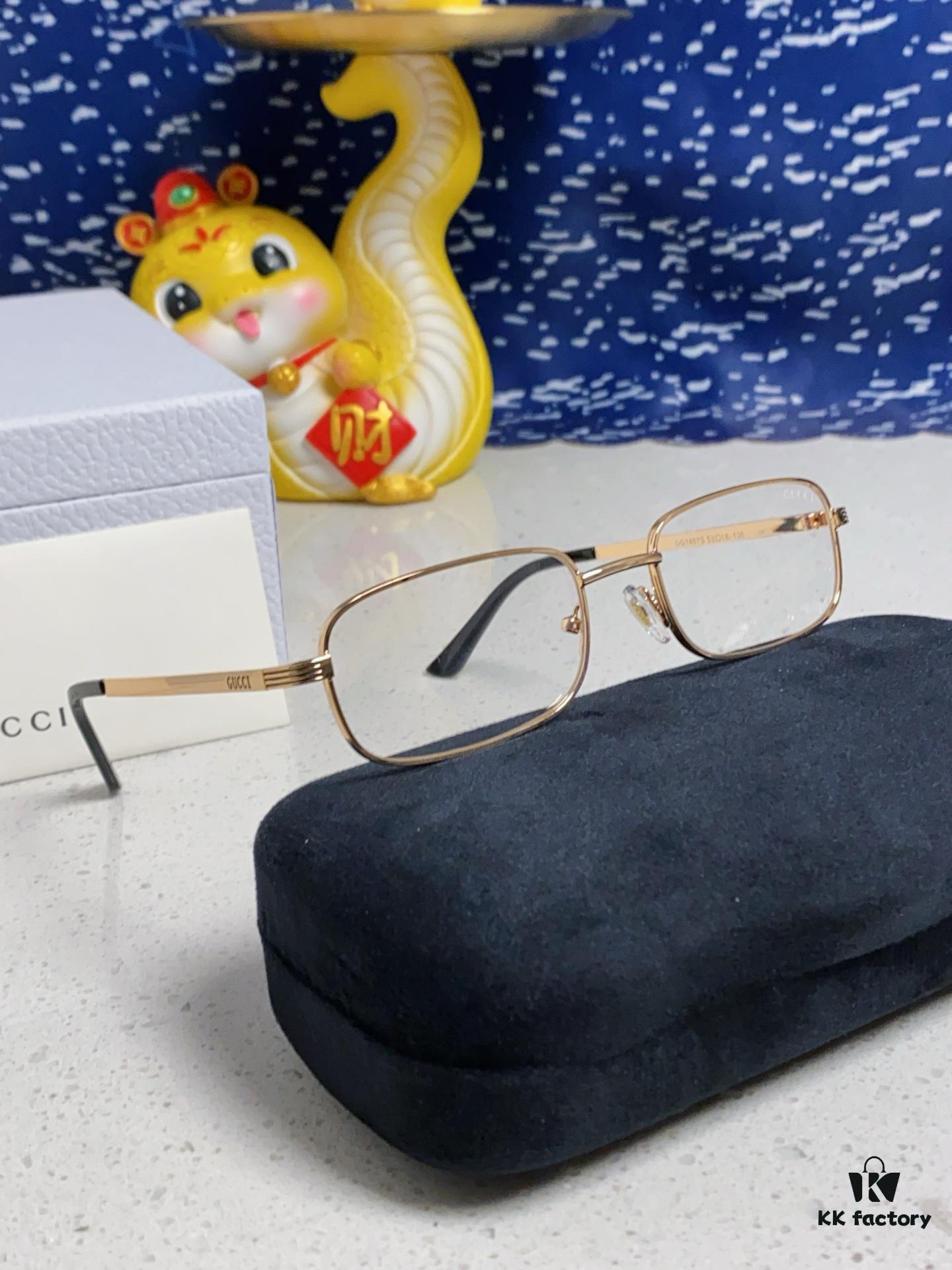 Gucci 2025 New Unisex Cat-Eye Sunglasses, Stylish Plastic and Metal Fashion Sunglasses GG1457S