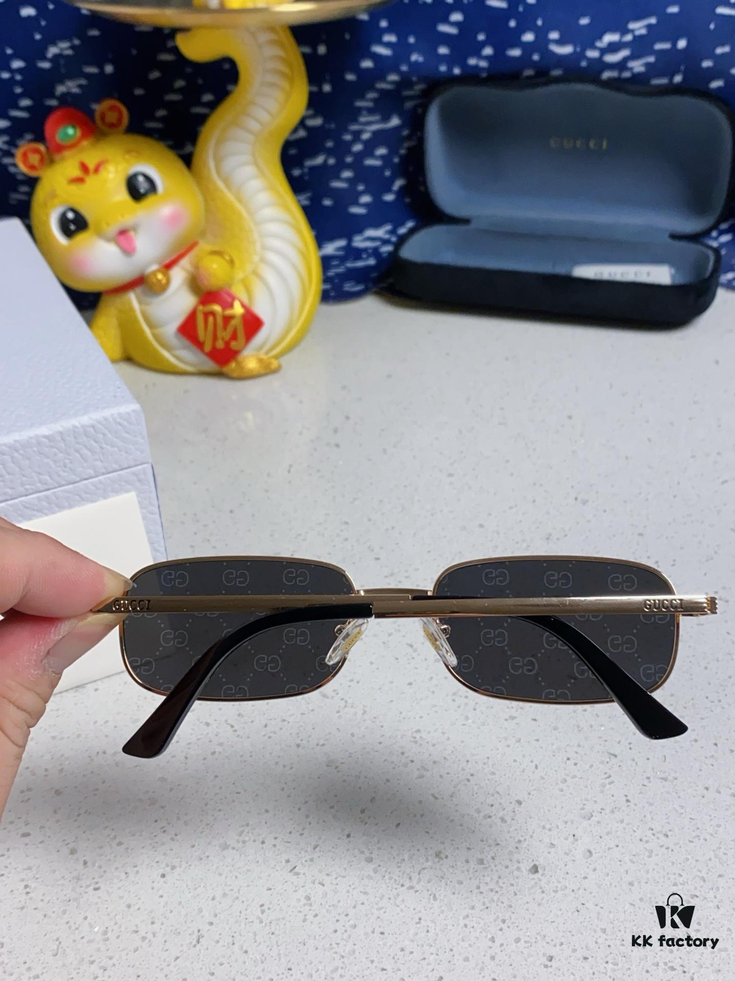 Gucci 2025 New Unisex Cat-Eye Sunglasses Luxurious Style Plastic and Metal Fashion Sunglasses GG1457S