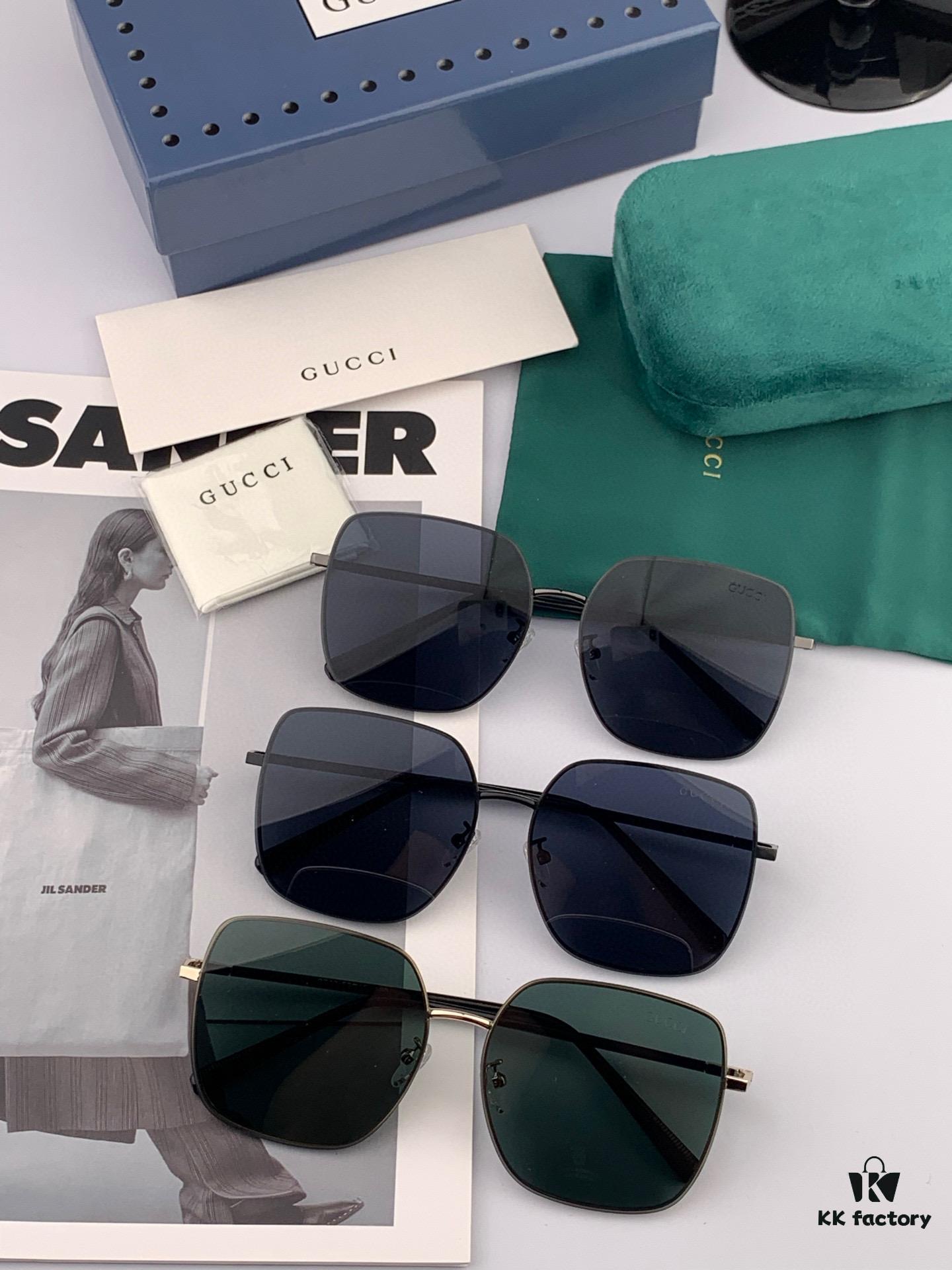 GUCCI Men's Colorful Pilot Polarized Sunglasses