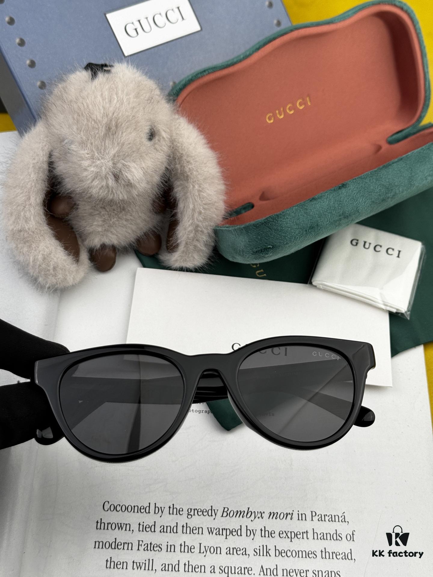 GUCCI 2025 Spring New Arrival Trendy Best-Selling Fashion Small-Frame Polarized Sunglasses High Quality Comfortable Wear Influencer Style Shades Model: G3905