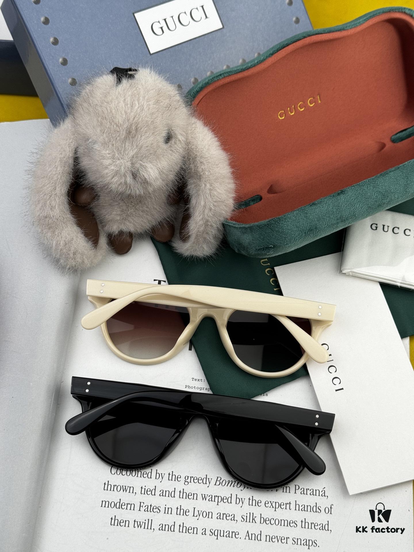 GUCCI 2025 Spring New Arrival Trendy Best-Selling Fashion Small-Frame Polarized Sunglasses High Quality Comfortable Wear Influencer Style Shades Model: G3905